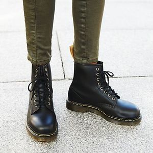 Dr Martens Vegan 1460 classic ankle boots in black